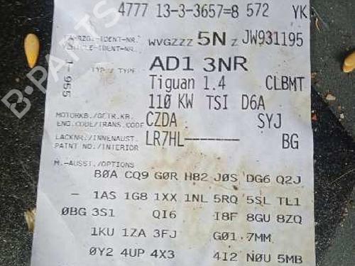 Front right window mechanism VW TIGUAN (AD1, AX1) 1.4 TSI | BP11089658C23 