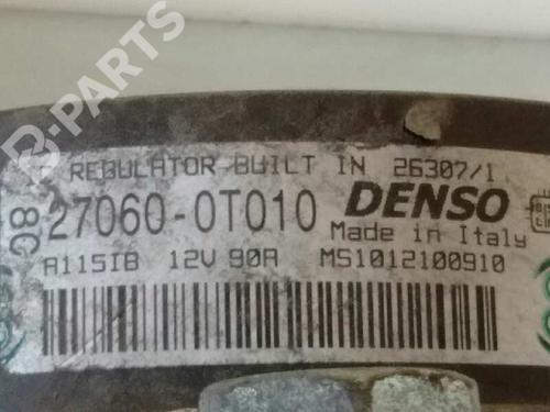 Alternator TOYOTA AURIS (_E15_) 1.6 (ZRE151_, ZRE151R) | BP1526011M7 