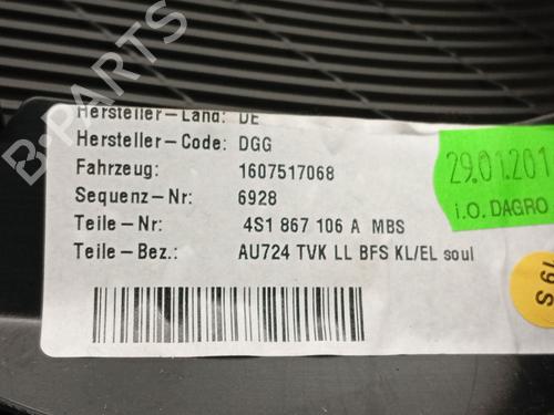 Front right panel AUDI R8 (4S3, 4SP) 5.2 FSI Plus quattro | BP30591543C59