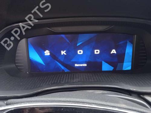 Front left lock SKODA OCTAVIA IV (NX3, NN3, PV3)  | BP16658163C98 