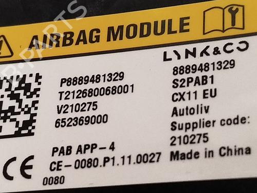 Airbag Kit LYNK & CO 01 PHEV | BP26209425C86 - Image 4