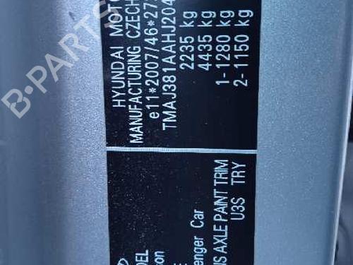 Left front steering knuckle HYUNDAI TUCSON (TL, TLE) 2.0 CRDi | BP12093831M25 