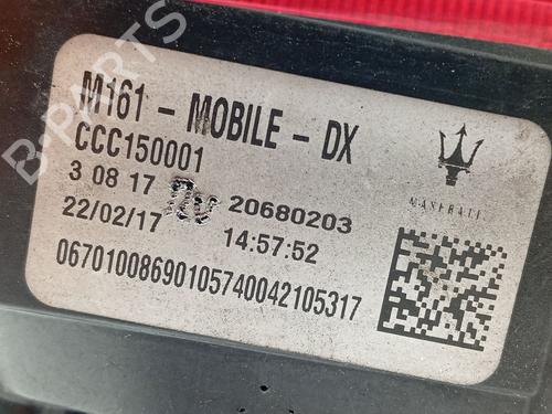 Right tailgate light MASERATI LEVANTE SUV (M161) 3.0 D Q4 | BP33704690C80  - Image 5