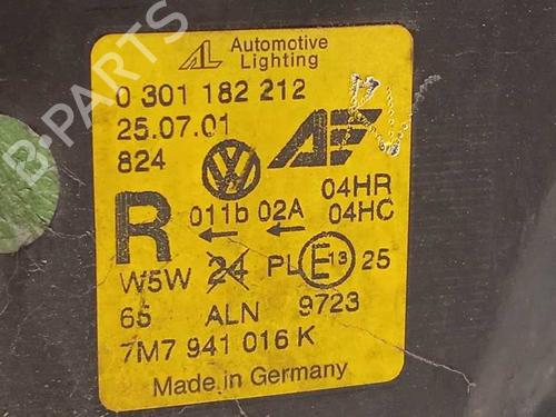 Right headlight SEAT ALHAMBRA (7V8, 7V9) 1.9 TDI 4motion | BP13385678C29 