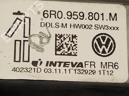 Front left window mechanism SEAT IBIZA IV (6J5, 6P1) 1.6 TDI | BP30933843C22 