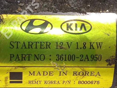 Starter KIA CARENS IV 1.7 CRDi | BP8243619M8 