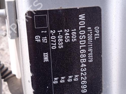 Throttle body OPEL CORSA D (S07) 1.2 (L08, L68) | BP22993287M82 
