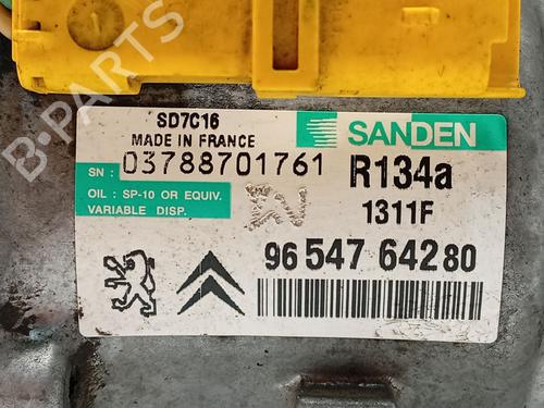 AC compressor PEUGEOT 407 (6D_) 2.0 HDi 135 (6DRHRH, 6DRHRE, 6DRHRG, 6DRHRJ) | BP30932055M34