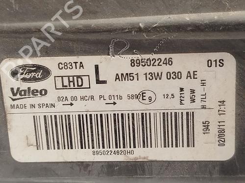 Left headlight FORD C-MAX II (DXA/CB7, DXA/CEU) 2.0 TDCi | BP29629542C28