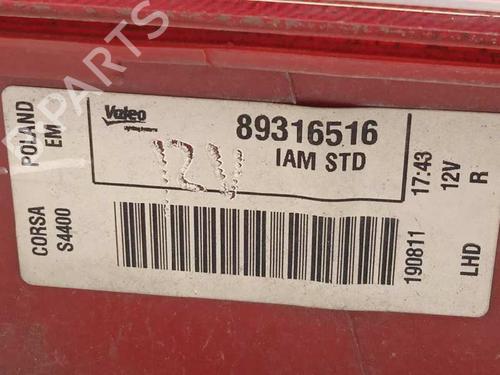 Right taillight OPEL CORSA D (S07) 1.3 CDTI (L08, L68) | BP14939252C35 