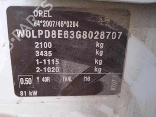 Subframe OPEL ASTRA J Sports Tourer (P10) 1.6 CDTi (35) | BP25714604M9 