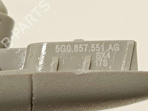 Left sun visor SKODA FABIA IV (PJ3) 1.5 TSI | BP38336600I1 - Image 4
