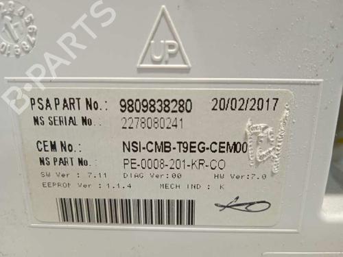 Instrument cluster PEUGEOT 308 II (LB_, LP_, LW_, LH_, L3_) 1.2 THP 130 | BP7104851C47 