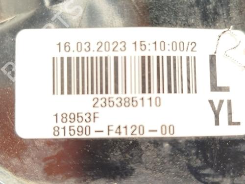 Left tailgate light TOYOTA C-HR (_X1_) 1.8 Hybrid (ZYX10_, ZYX11_, ZYX10R, ZYX11R) | BP24538062C79