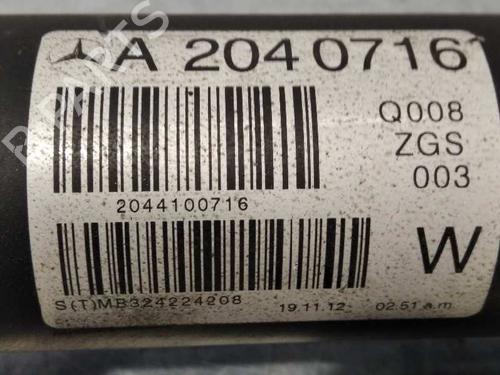 Driveshaft MERCEDES-BENZ C-CLASS (W204) C 220 CDI (204.008) | BP6081713M37