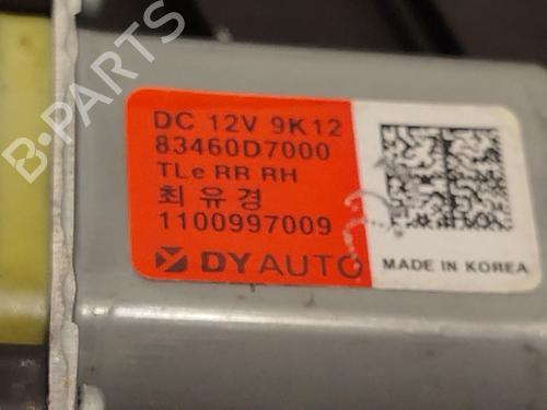 Rear right window mechanism HYUNDAI TUCSON (TL, TLE) 1.6 GDi | BP21788152C25 