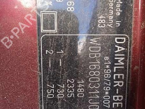 Left front door MERCEDES-BENZ A-CLASS (W168)  | BP10009834C2 