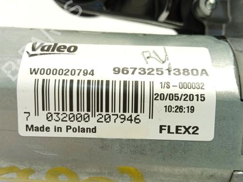 Rear wiper motor PEUGEOT 208 I (CA_, CC_) 1.0 VTi | BP29418381M102 