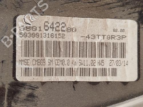 Instrument cluster PEUGEOT PARTNER Tepee 1.6 HDi 90 | BP26124409C47 - Image 7