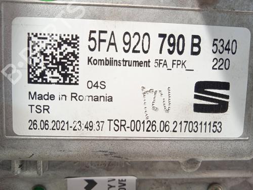 Instrument cluster CUPRA FORMENTOR (KM7, KMP) 1.4 e-Hybrid | BP26209624C47