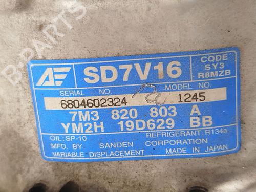 AC compressor SEAT ALHAMBRA (7V8, 7V9) 1.9 TDI | BP27677209M34 