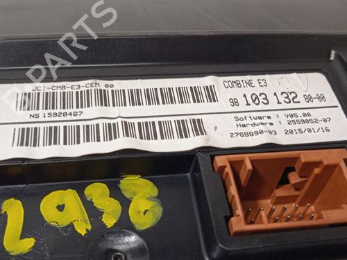 Instrument cluster CITROËN C4 CACTUS 1.6 HDi 90 | BP17540309C47 