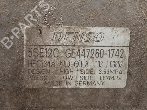 AC compressor TOYOTA AVENSIS Saloon (_T25_) 2.0 D-4D (ADT250_, ADT250R) | BP27693456M34 