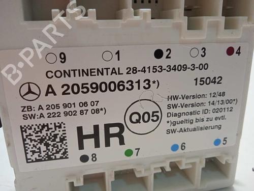 Electronic module MERCEDES-BENZ C-CLASS (W205) C 220 BlueTEC / d (205.002, 205.004) | BP17523711M83 