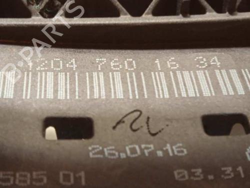 Rear right exterior door handle MERCEDES-BENZ A-CLASS (W176) A 200 CDI / d (176.008) | BP15070313C130 