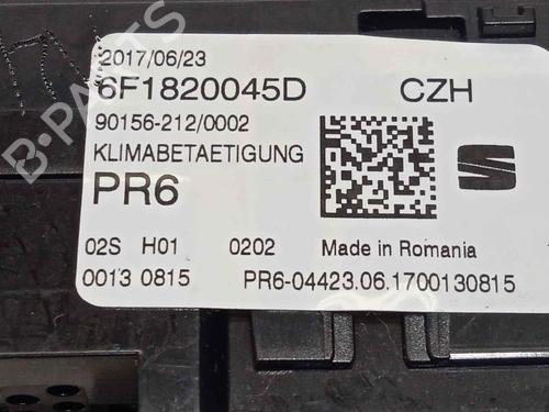 Climate control SEAT IBIZA V (KJ1, KJG)  | BP16434338I5 