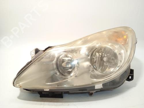 Used Left headlight OPEL CORSA D (S07) 1.2 (L08, L68) (80 hp) 20126078