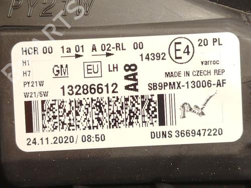 Left headlight OPEL MERIVA B VAN (S10) 1.6 CDTi (75) | BP29178530C28  - Image 6