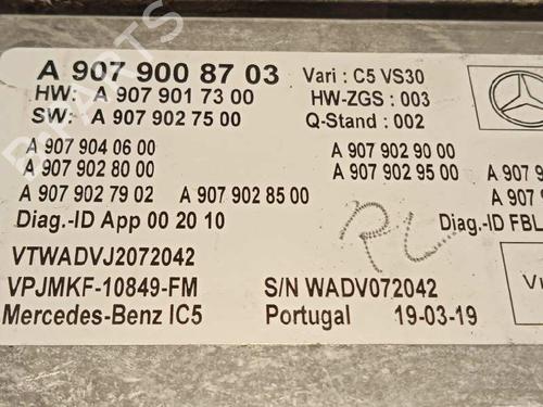 Electronic module MERCEDES-BENZ SPRINTER 4-t Van (B907, B910) 419 CDI RWD (907.643, 907.645, 907.647) | BP26208031M83  - Image 5