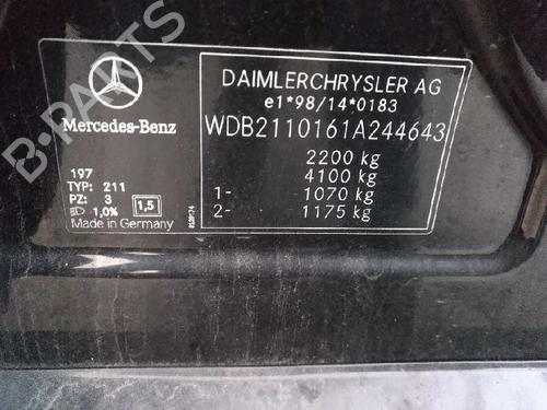 Left rear brake caliper MERCEDES-BENZ E-CLASS (W211)  | BP11562027M107 