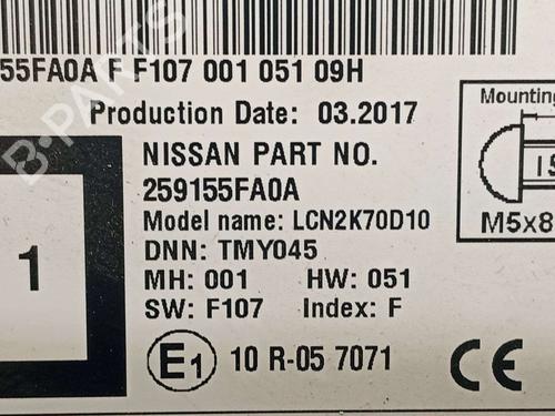 Electronic module NISSAN MICRA V (K14) 1.5 DCI | BP40013222M83 - Image 7