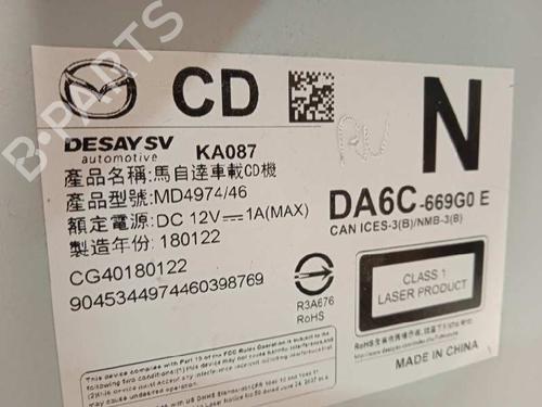 Bilradio MAZDA 2 Hatchback (DL, DJ) 1.5 SKYACTIV-G | BP10491618E6 