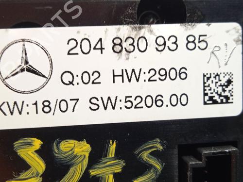 Climate control MERCEDES-BENZ C-CLASS (W204) C 200 Kompressor (204.041) | BP33325588I5 - Image 6