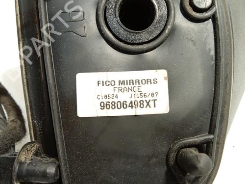 Left mirror PEUGEOT 207 (WA_, WC_) 1.6 HDi | BP28582296C26 