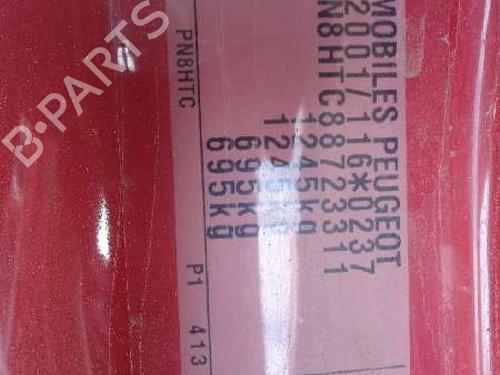 Hood PEUGEOT 107 (PM_, PN_) 1.4 HDi | BP10983277C1