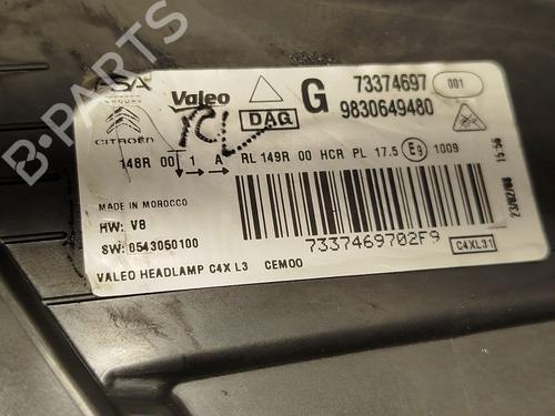 Left headlight CITROËN C4 III (BA_, BB_, BC_)  | BP29268032C28 
