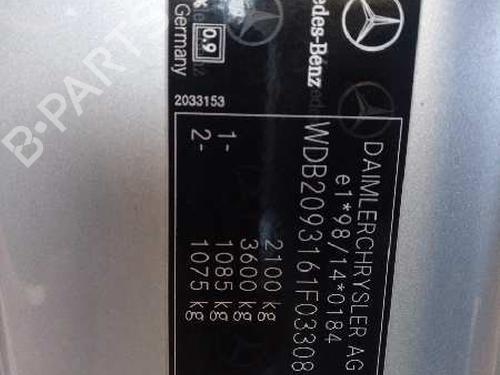 Front left exterior door handle MERCEDES-BENZ CLK (C209) CLK 270 CDI (209.316) | BP7450383C128 