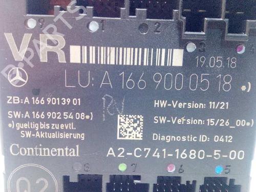 Electronic module MERCEDES-BENZ B-CLASS Sports Tourer (W246, W242) B 200 CDI / d (246.208) | BP5147566M83 