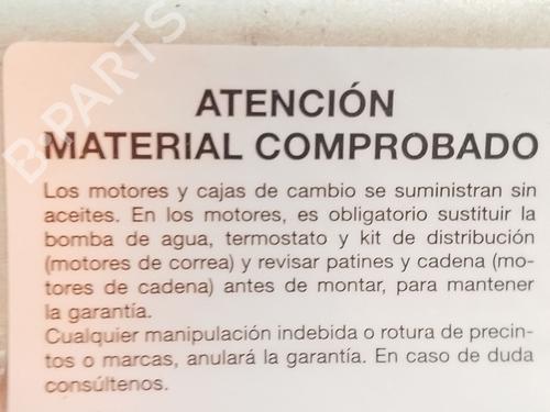 Engine SEAT ATECA (KH7, KHP) 1.0 TSI | BP32358091M1 