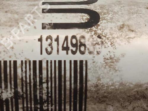 Left front driveshaft OPEL CORSA E (X15) 1.4 (08, 68) | BP9726552M38 