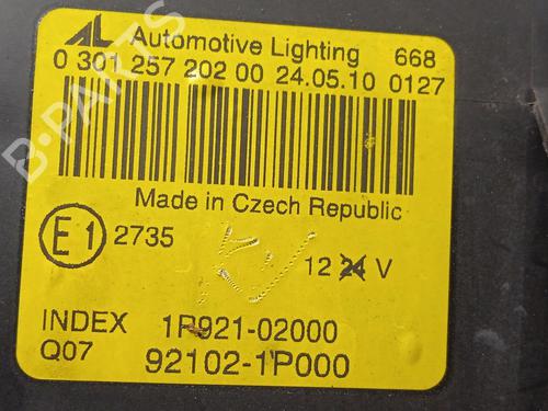 Right headlight KIA VENGA (YN) 1.6 CRDi 128 | BP26407865C29 