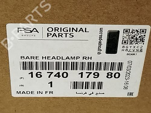 Right headlight PEUGEOT 3008 II SUV (MC_, MR_, MJ_, M4_) 1.2 THP/ PureTech 130 (MRHNSM, MRHNSU, MRHNSJ, MRHNYW,... | BP29268035C29 