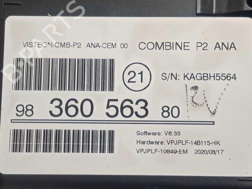 Instrument cluster PEUGEOT 208 II (UB_, UP_, UW_, UJ_)  | BP13054054C47 
