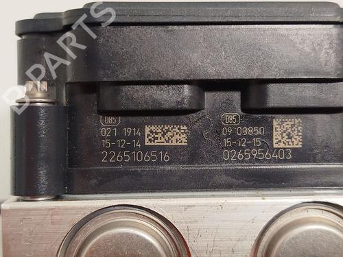 ABS pump RENAULT CAPTUR I (J5_, H5_) 1.2 TCe 120 | BP23337172M43 