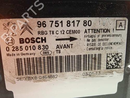 ECU airbags PEUGEOT 5008 (0U_, 0E_)  | BP16214008M53 
