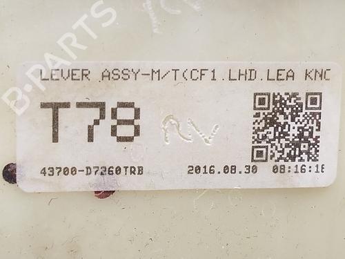 Gear lever HYUNDAI TUCSON (TL, TLE) 1.6 GDi | BP29393955M90 